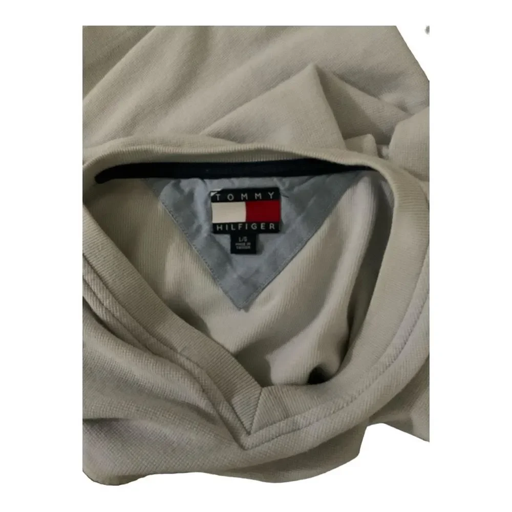 Vintage Tommy Hilfiger Mens Sweater Sz L Quiet Luxury Old Money Preppy Academia‎